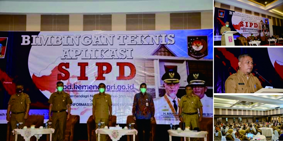 Menggelar kegiatan Bimbingan Teknis (Bimtek) Aplikasi Sistem Informasi Pemerintah Daerah (SIPD)